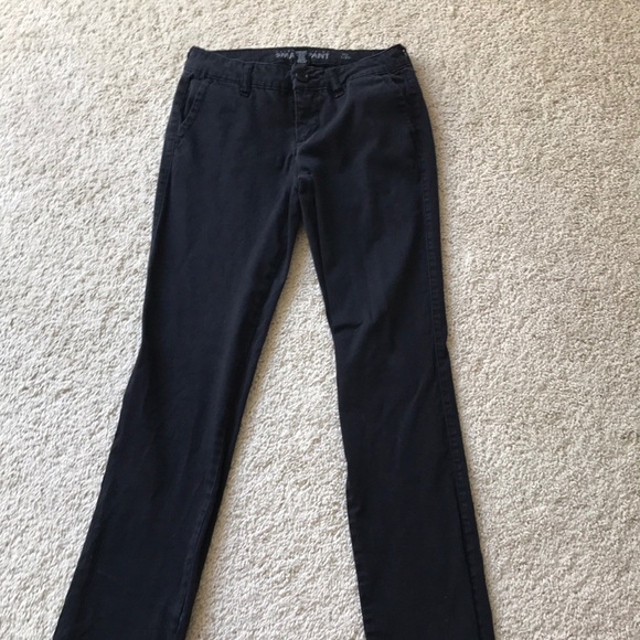Black stretchy jeans/dress pant - Picture 1 of 3